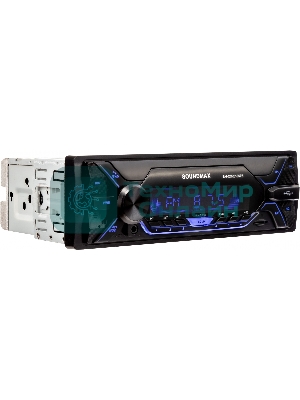 Автомагнитола Soundmax SM-CCR3185FB, 1 DIN, Bluetooth, USB Type-A, AUX