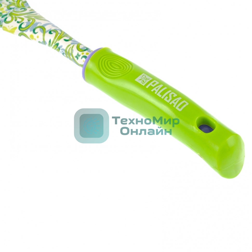 Грабли веерные 9-зубые Palisad, 130х415 мм, стальные, пластиковая рукоятка