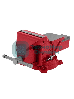 Тиски слесарные Matrix, 150 мм, поворотные, с наковальней