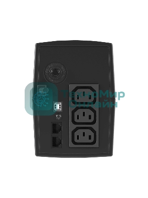 Источник бесперебойного питания ИБП Info LCD 800В.А IEC C13 (3) USB + RJ45 DKC INFOLCD800I