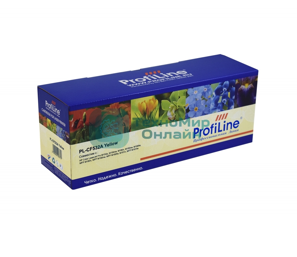 Картридж лазерный ProfiLine PL-CF532A №205A для принтеров HP Color LaserJet Pro MPF M180/181 900 копий Yellow