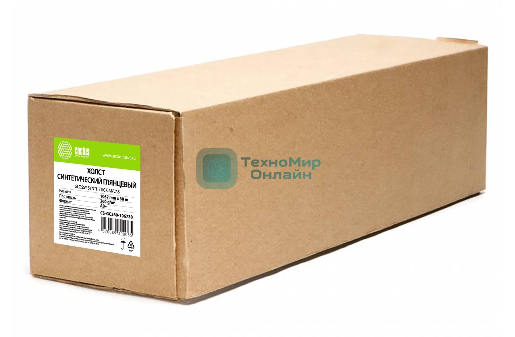 Холст Cactus CS-GC260-106730 42