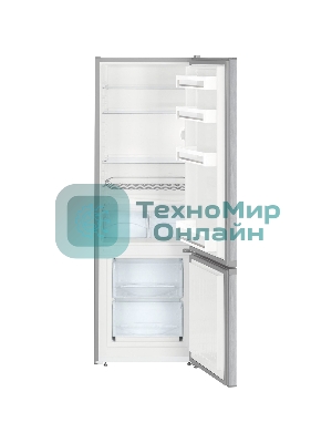 Холодильник Liebherr CUELE 2831-26 001 серебристый двухкамерный 212/53л морозилка снизу