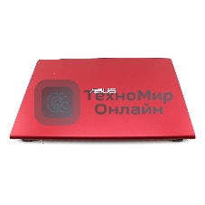 Крышка матрицы для Asus X509 красная