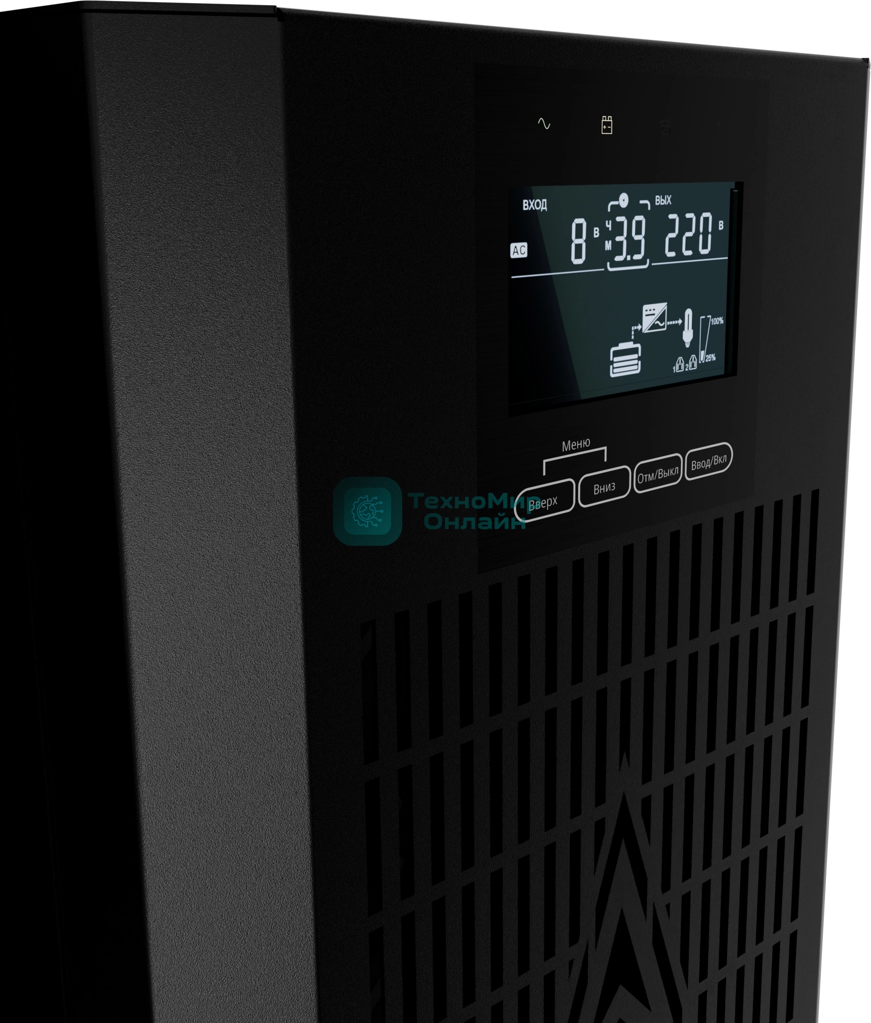 Источник бесперебойного питания Импульс ФОРА 2000 2000Вт 2000ВА черный