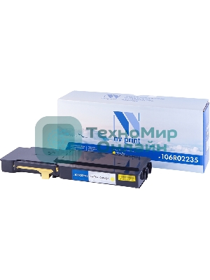 Картридж лазерный NVPrint совместимый Xerox 106R02235 Yellow для Phaser 6600/WC6605 (6000k)