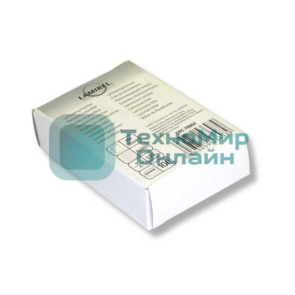 Пленка для ламинирования Fellowes 125мкм (100шт) глянцевая65x95мм Lamirel LA-7866401 (LA-78664)