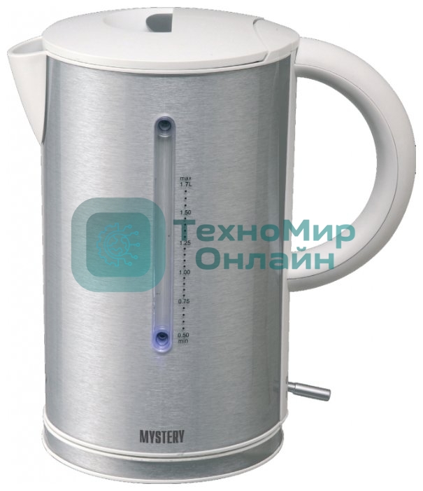 Чайник электрический Mystery MEK-1614 dark grey (темно-серый, 1.7 л, 2200 Вт)