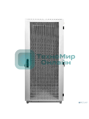 Шкаф телеком. напольный 42U (600x600) дверь перфорированная (ШТК-М-42.6.6-4ААА) (3 коробки)