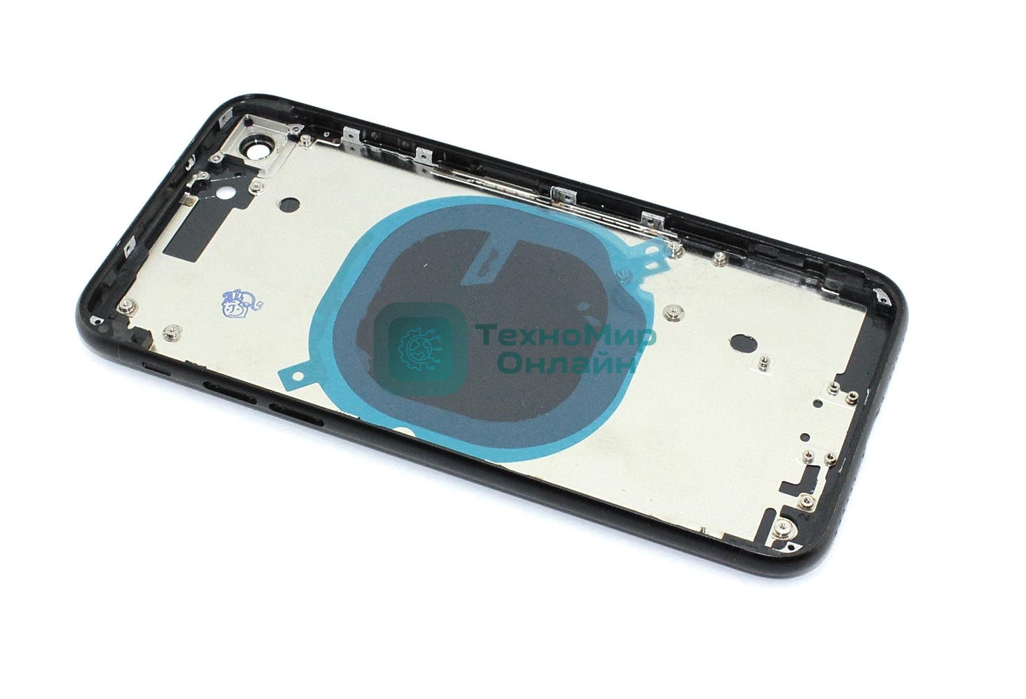 Задняя крышка (корпус) в сборе с рамкой для Apple iPhone SE2 черный