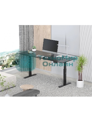 Подстолье Cactus CS-EDLF-BK каркас черный