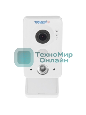 Камера видеонаблюдения IP Trassir TR-D7151IR1 1.4-1.4мм корп.:белый