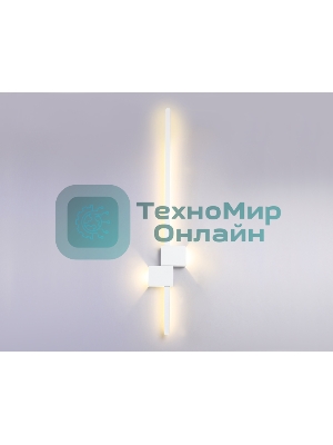 Светильник Ambrella light FL5212 SWH белый песок LED 4200K 21W 922*150*80