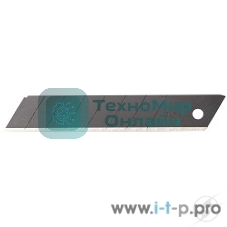 Лезвие Olfa (OL-LBB-10B) черный MAX сегментированное, 18х100х0,5 мм, 10 шт