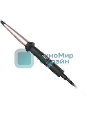 Щипцы для завивки волос Hyundai H-HC1410 черный, 13-25 мм, 200 °C, 6 режимов