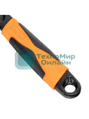 Ключ разводной Sparta 200 мм, двухкомпонентная рукоятка