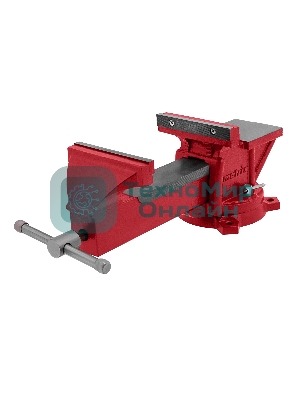 Тиски слесарные Matrix, 150 мм, поворотные, с наковальней