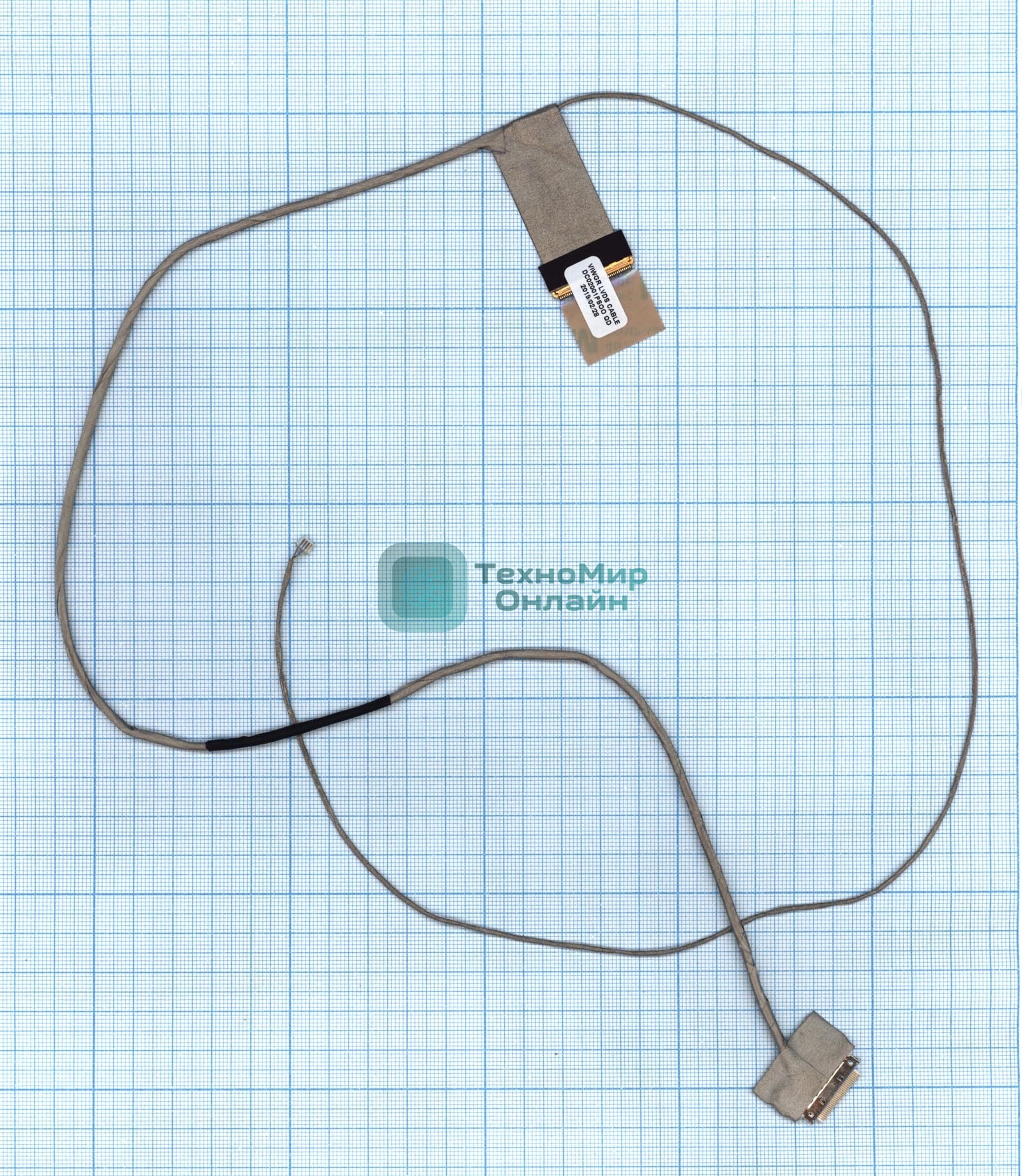 Шлейф матрицы для ноутбука Lenovo IdeaPad G500 G505 DC02001PS00 VER-1