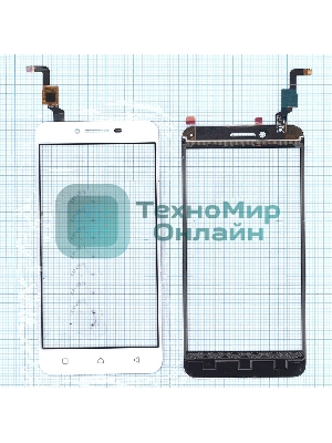 Сенсорное стекло (тачскрин) для Lenovo Vibe K5 Plus (A6020A46) белое