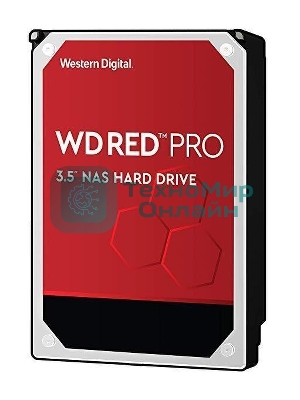 Жесткий диск WD SATA-III 14Tb WD142KFGX NAS Red Pro (7200rpm) 512Mb 3.5