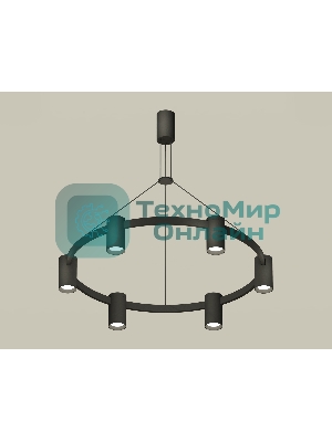 Светильник Ambrella light XB9022100/6 SBK черный песок MR16 GU5.3 (С9022, N6102)