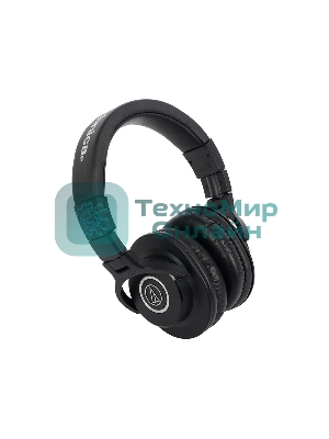 Проводные наушники Audio-Technica ATH-M40X черный, полноразмерные, складная конструкция