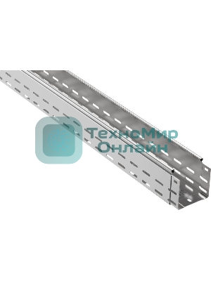 Лоток листовой перфорированный 100х100 L3000 сталь 0.7мм IEK CLP10-100-100-3