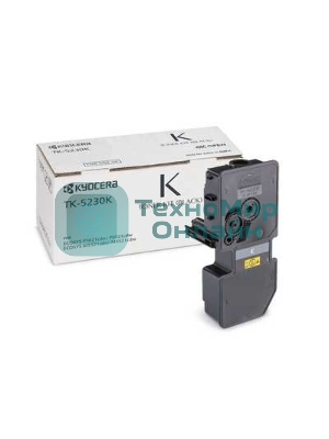 Картридж лазерный Kyocera TK-5230K (1T02R90NL0) черный для M5521cdn/M5521cdw/P5021cdn/P5021cdw/P5026cdn/P5026cdw 2600 стр.