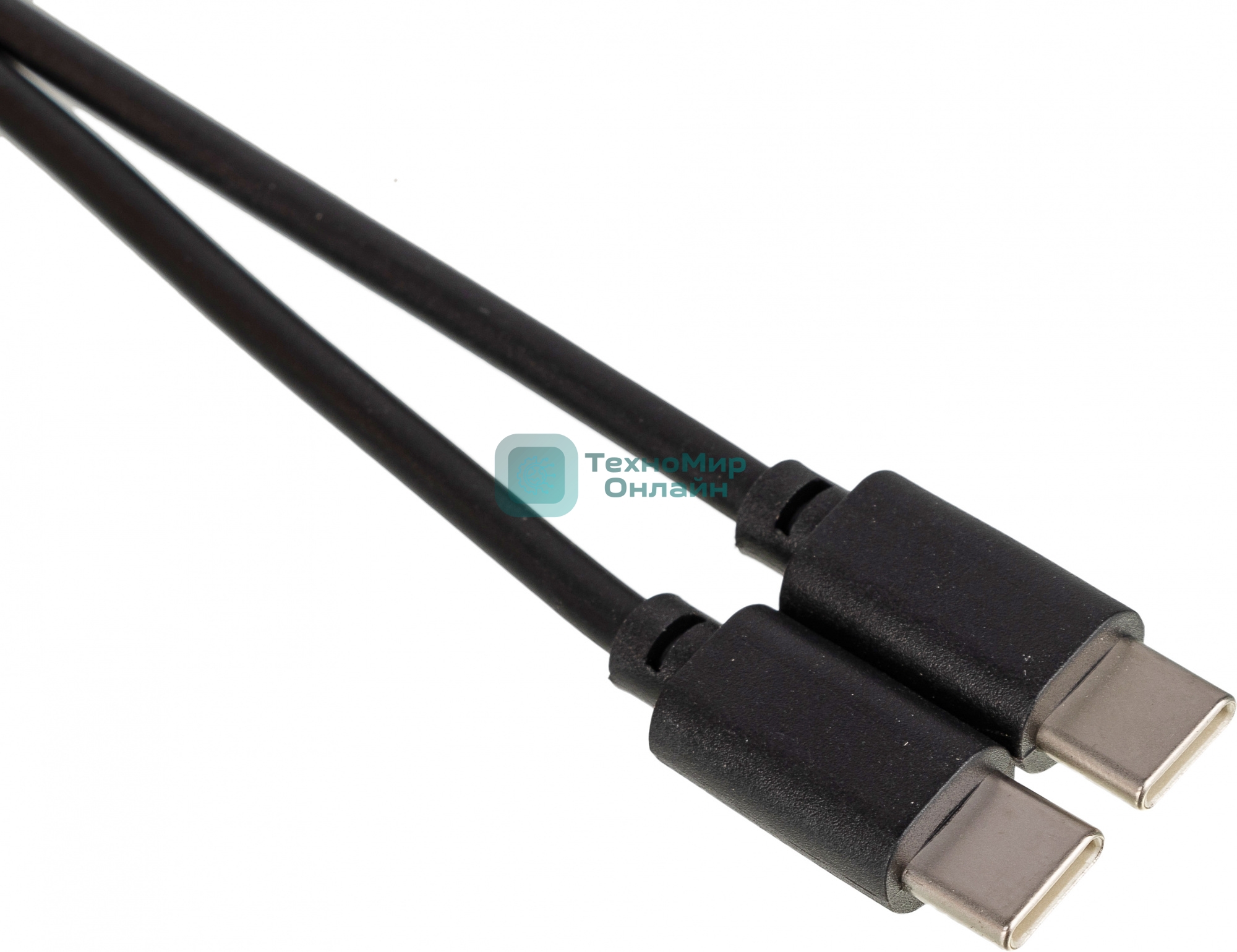 Кабель USB Type-C (m)-USB Type-C (m) 1м черный