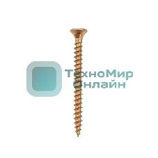 Саморез универсальный Kranz 3х35, желтый цинк, пакет (800 шт/уп)