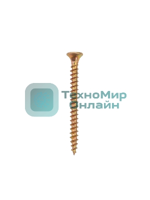 Саморез универсальный Kranz 3х35, желтый цинк, пакет (800 шт/уп)