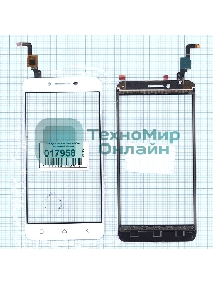 Сенсорное стекло (тачскрин) для Lenovo Vibe K5 Plus (A6020A46) белое