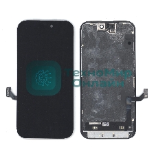 Дисплей (модуль) для Apple iPhone 15 в сборе с тачскрином, черный (OR)