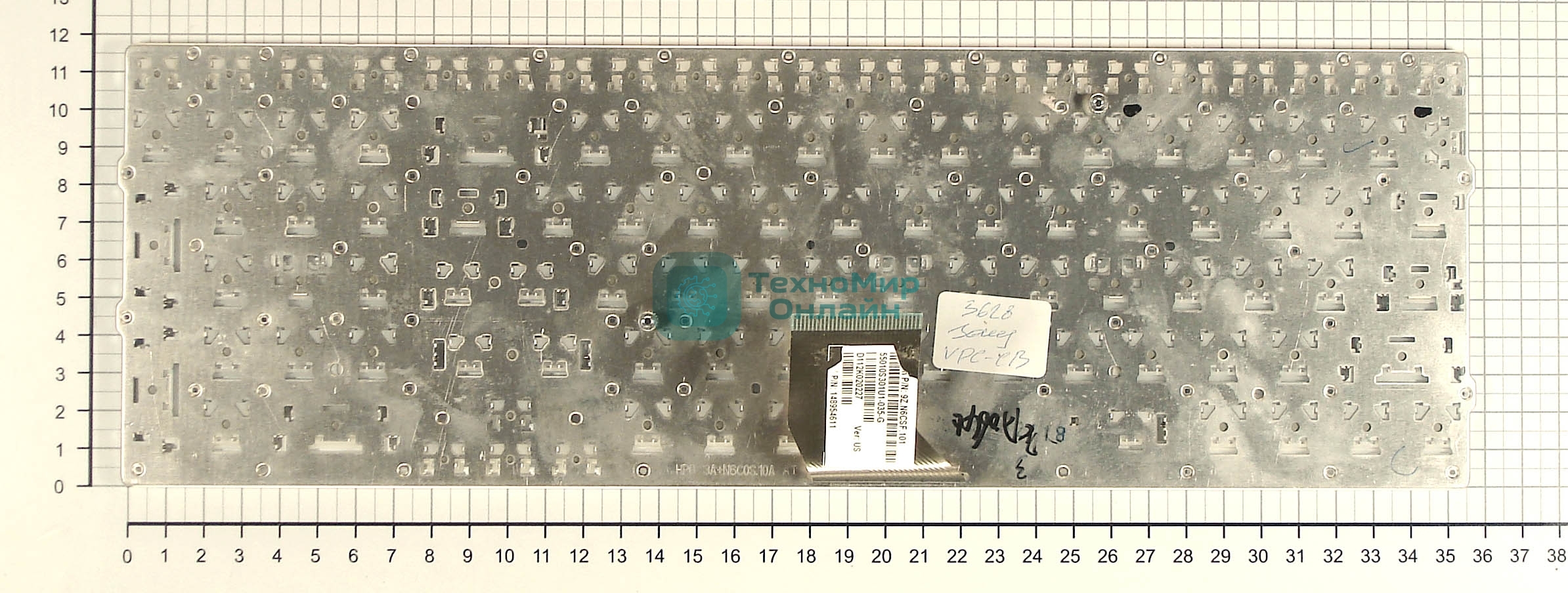 Клавиатура для ноутбука Sony Vaio VPCCB VPC-CB VPC-CB17 белый