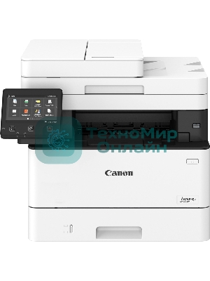 МФУ лазерное Canon i-Sensys MF453dw (5161C007), A4, ч/б, печ. 38 стр/мин., скан. до 38 стр/мин (ч/б) 13 стр/мин (цвет), 1200 x 1200 dpi (принтер) 600x600dpi (сканер), USB, RJ-45, Wi-Fi, Air Print, Mopria