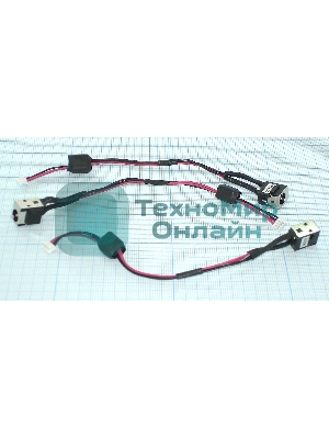 Разъем для ноутбука HY-DE010 Dell Inspiron Mini 12 1210 с кабелем 12,5 см