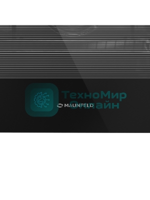 Шкаф духовой электрический Maunfeld AEOH60102B, 60л, дверца с 3 стеклами, черный