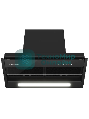 Вытяжка встраиваемая Kuppersberg Inblade 60 B черный, 60 см, 780 куб. м/ч, 56 дБ