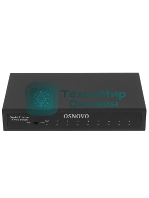 Коммутатор Osnovo SW-70800 неуправляемый