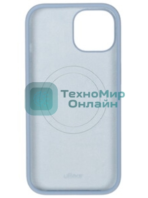 Чехол (клип-кейс) uBear для Apple iPhone 15 Plus Touch Mag Case with MagSafe серый (CS272MG67TH-I23M)