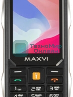 Мобильный телефон Maxvi T101 оранжевый