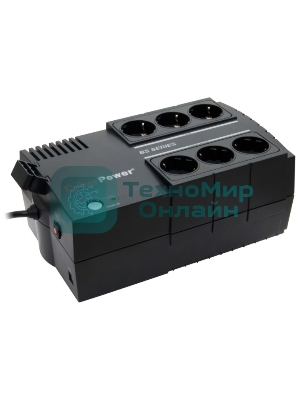 Источник бесперебойного питания CyberPower BS650E черный 650VA