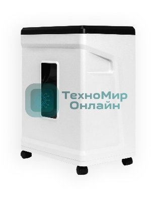 Шредер ГЕЛЕОС УМ26-4, (DIN P-4), фрагмент 3,9х35мм, 14-17 лист (70г/м2), CD/пл.карты/скрепки/скобы, 26 литров