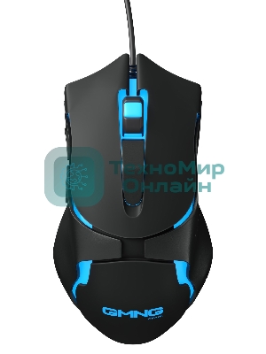 Мышь проводная GMNG 703GM черный, 3200 dpi, USB, кнопки - 6