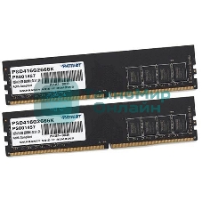 Оперативная память Patriot Signature, DDR4, 16GB (2x8 GB), 2666 MHz, CL17, DIMM