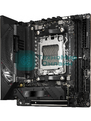Материнская плата ASUS ROG STRIX X670E-I GAMING WIFI, AM5, AMD X670, 2xDDR5, 2xSATA, 2xM.2, 1xPCI-E 5.0 x16, 1xHDMI, 2xUSB-C, 1x 2.5Gb LAN, 3xUSB-A 3.2 Gen 2, 2xUSB-A 2.0, 7.1, Mini-ITX