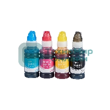 Набор чернил Sakura SIC13T664BA(664 BK) для Epson, водорастворимый тип, (черный, голубой, пурпурный, желтый), 4шт в наборе.
