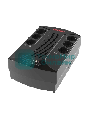 Источник бесперебойного питания ИБП Info PDU 600В.А Schuko (6) USB для зарядки (2) USB + RJ11 DKC INFOPDU600