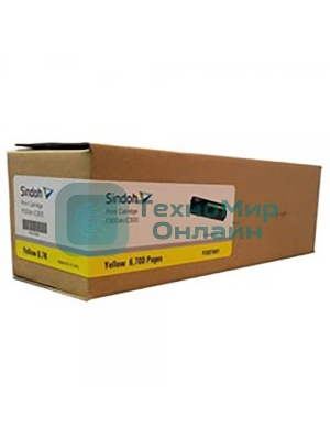 Картридж лазерный желтый для цветных устройств Sindoh P300dn/C300 (6 700 страниц)