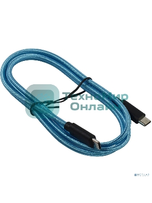 Кабель 5bites TC203-112G Type-C, CM-CM, 100W, 1.2M, серый